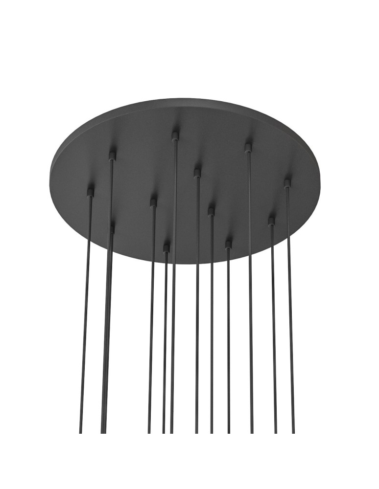 Lampy wiszące kule - Orlicki Design Ero XII Cromo 60 Biały Opal + Chrom OR85389 - produkt kolory-swiatla.pl 5