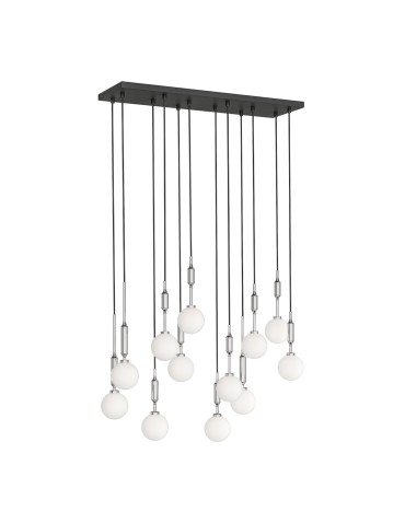 Orlicki Design Ero XII Cromo 80x25 Biały Opal + Chrom OR85440