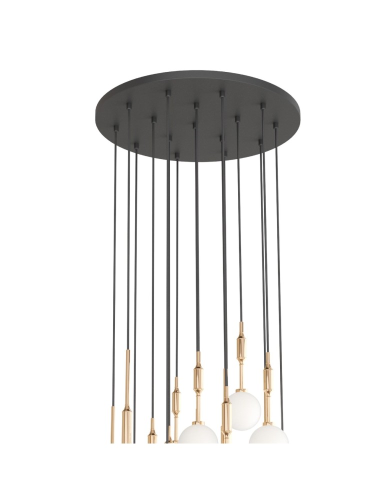 Lampy wiszące kule - Orlicki Design Ero XVI Gold 60 Złoty + Biały Opal OR85426 - produkt kolory-swiatla.pl 3