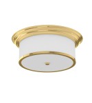Lampy sufitowe Hampton - Orlicki Design Famburo PL Gold 39 Złoty + Biały Kremowy OR84870 - product 1