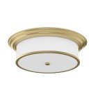 Lampy sufitowe Hampton - Orlicki Design Famburo PL Old Gold 49 Złoty Satynowy + Biały Kremowy OR84917 - product 1