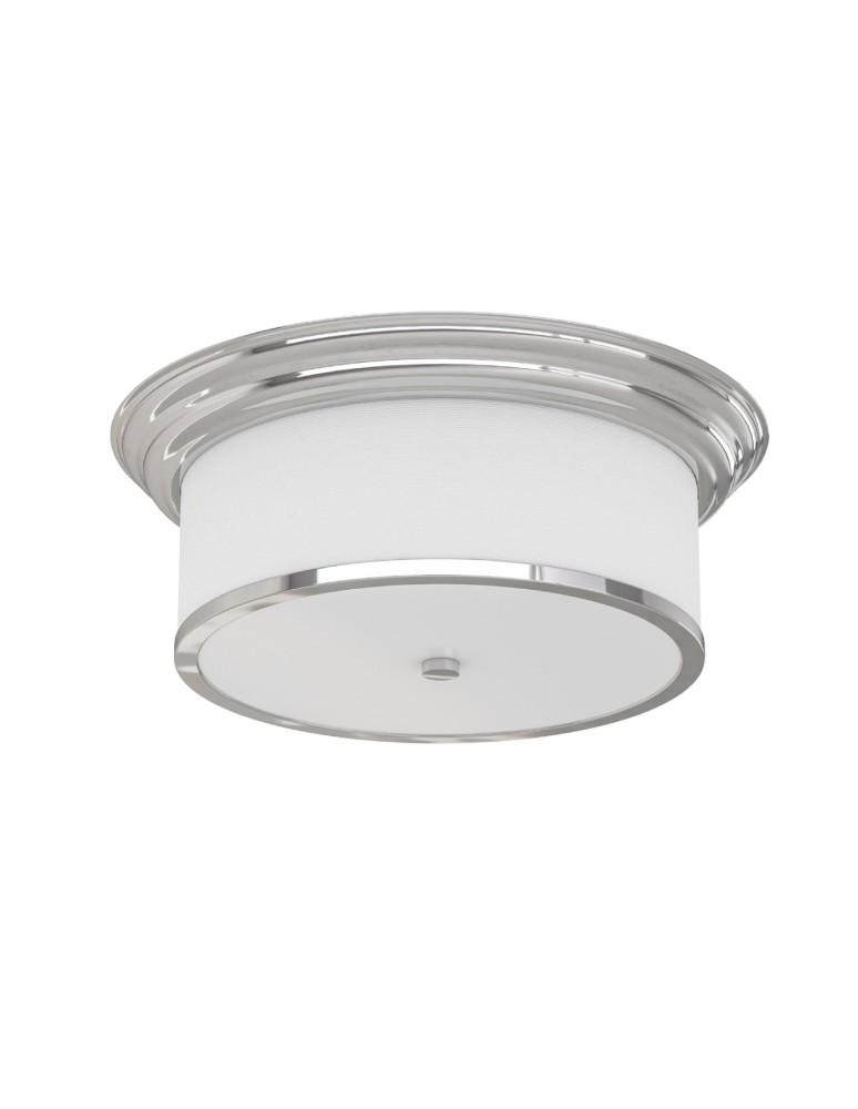Lampy sufitowe Hampton - Orlicki Design Famburo PL Cromo 39 Biały Kremowy + Biały Matowy OR84863 - produkt kolory-swiatla.pl 1