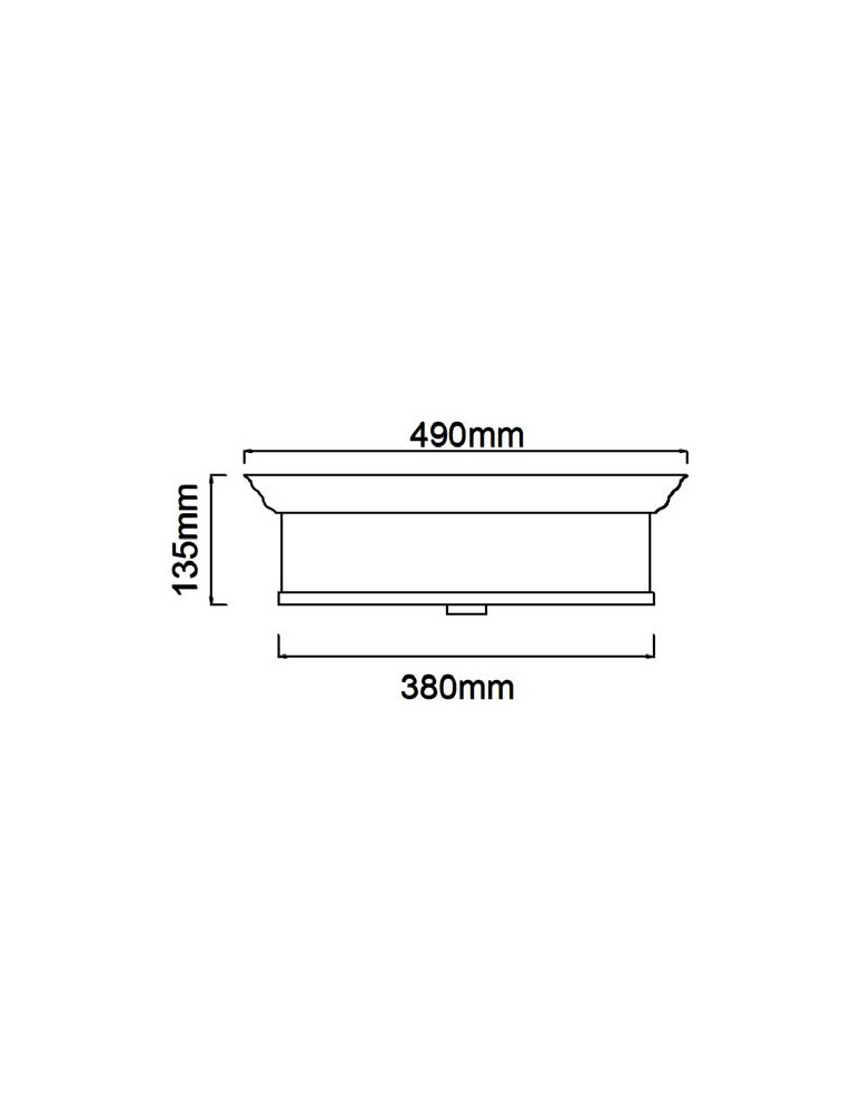 Orlicki Design Famburo PL Cromo 49 Biały Kremowy + Biały Matowy OR84894