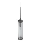 Lampy wiszące industrialne - Orlicki Design Fiatto I Nero Czarny Matowy + Transparentny OR85310 - produkt 2