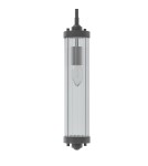 Lampy wiszące industrialne - Orlicki Design Fiatto I Nero Czarny Matowy + Transparentny OR85310 - produkt 3