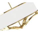 Lampy wiszące w stylu Hampton - Orlicki Design Gerdo Gold Złoty + Biały Kremowy OR84825 - product 3