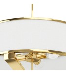 Lampy wiszące w stylu Hampton - Orlicki Design Gerdo Gold Złoty + Biały Kremowy OR84825 - product 6