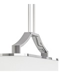 Lampy wiszące w stylu Hampton - Orlicki Design Gerdo Ovale Cromo Biały Kremowy OR84849 - product 3