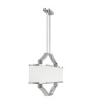 Lampy wiszące w stylu Hampton - Orlicki Design Gerdo Ovale Cromo Biały Kremowy OR84849 - product 4