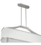 Lampy wiszące w stylu Hampton - Orlicki Design Gerdo Ovale Cromo Biały Kremowy OR84849 - product 5