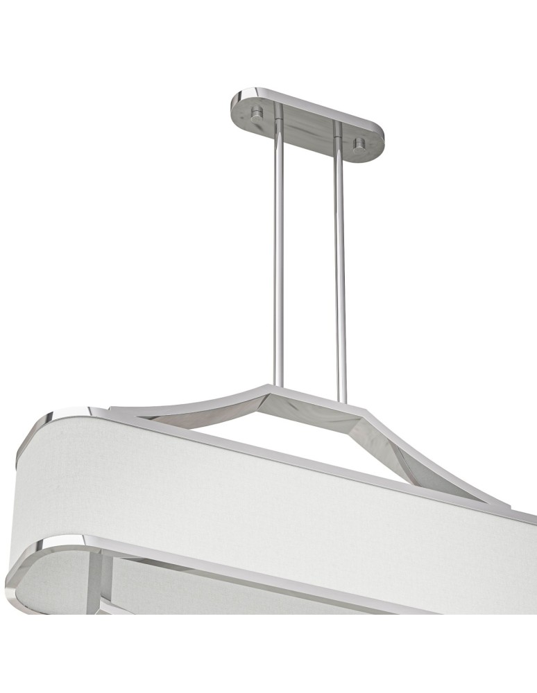 Orlicki Design Gerdo Ovale Cromo Biały Kremowy OR84849