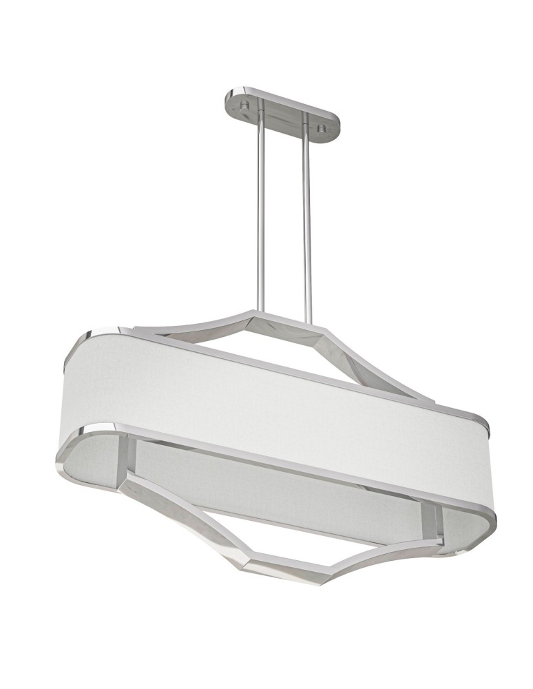Orlicki Design Gerdo Ovale Cromo Biały Kremowy OR84849