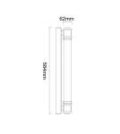 Kinkiety glamour - Orlicki Design Omi Parette Cromo 60 IP44 Biały Matowy + Chrom OR85235 - product 5
