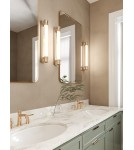 Kinkiety łazienkowe - Orlicki Design Omi Parette Gold 60 IP44 Złoty + Biały Matowy OR85259 - product 2