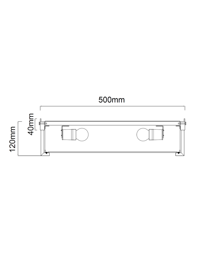 Orlicki Design Romi PL Cromo 50 Biały Kremowy + Biały Matowy OR84924