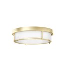 Lampy sufitowe Hampton - Orlicki Design Romi PL Old Gold 40 Złoty Satynowy + Biały Kremowy OR84955 - product 1