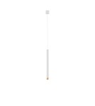 Lampy wiszące tuby - Orlicki Design Q I Bianco / Rose Gold 40 Złoto Różowe + Biały OR85181 - product 1
