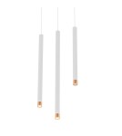Lampy wiszące tuby - Orlicki Design Q I Bianco / Rose Gold 50 Złoto Różowe + Biały OR85198 - produkt 4