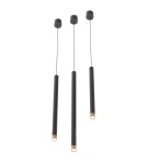 Lampy wiszące tuby - Orlicki Design Q I Nero / Rose Gold 50 Złoto Różowe + Czarny OR85143 - product 3
