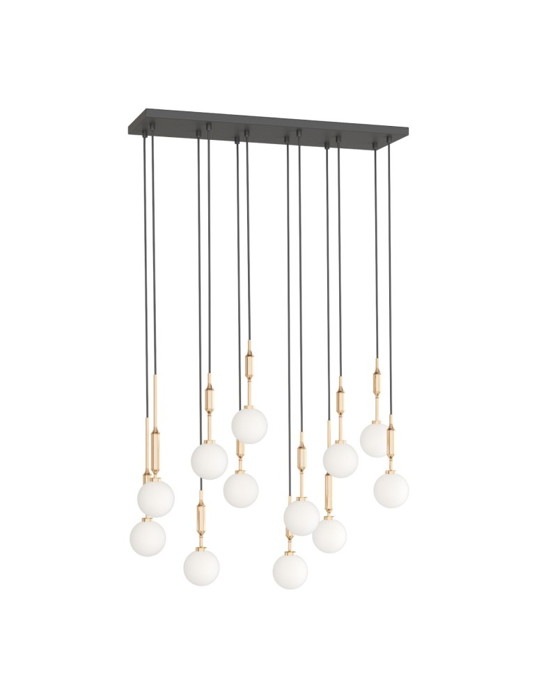 Orlicki Design Ero XII Gold 80x25 Złoty + Biały Opal OR85457