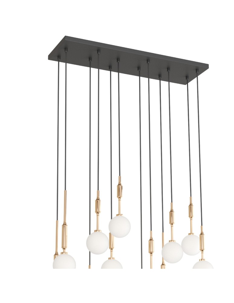 Orlicki Design Ero XII Gold 80x25 Złoty + Biały Opal OR85457