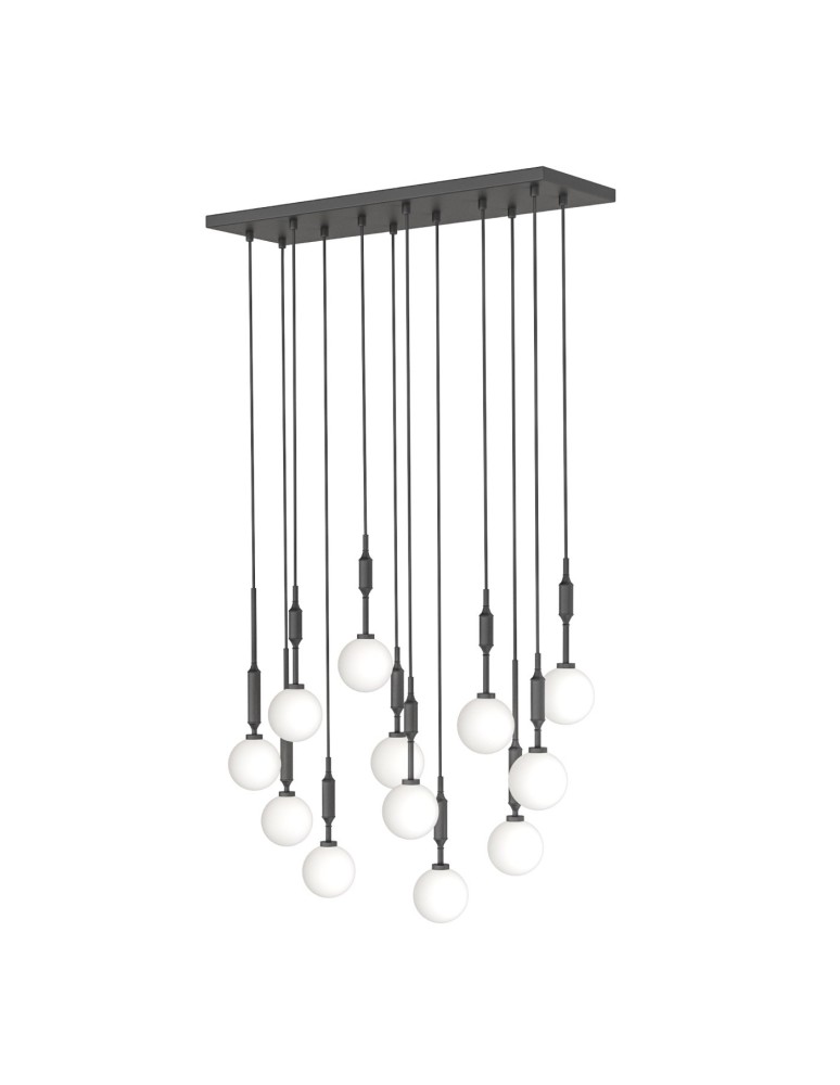 Orlicki Design Ero XII Nero 80x25 Biały Opal + Czarny OR85464