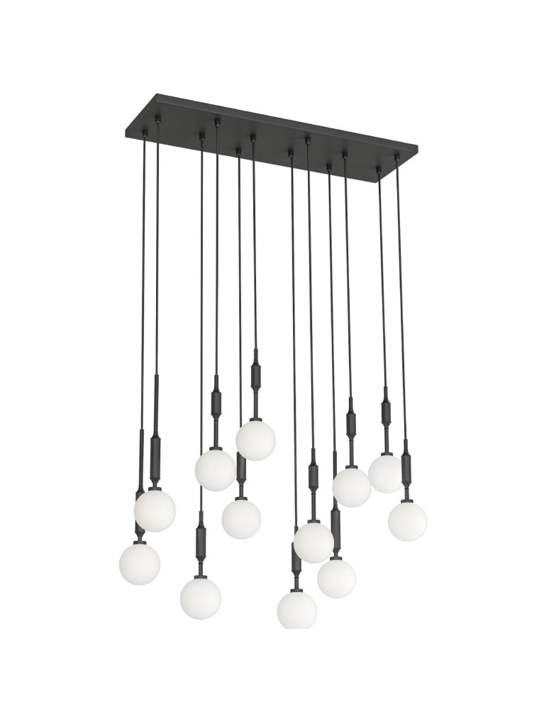 Orlicki Design Ero XII Nero 80x25 Biały Opal + Czarny OR85464