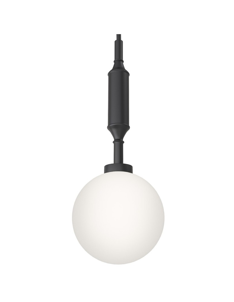Lampy wiszące kule - Orlicki Design Ero I Nero A Biały Opal + Czarny Matowy OR85020 - produkt kolory-swiatla.pl 1