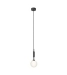Lampy wiszące kule - Orlicki Design Ero I Nero A Biały Opal + Czarny Matowy OR85020 - product 2