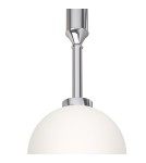 Lampy wiszące kule - Orlicki Design Ero I Cromo B Biały Opal + Chrom OR84979 - product 5