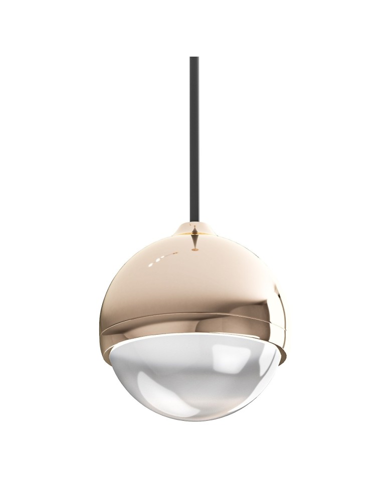 Lampy wiszące pojedyncze - Orlicki Design Bolicina Gold Złoty + Transparentny OR85099 - produkt kolory-swiatla.pl 1