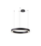 Lampy wiszące ze sterowaniem - Azzardo MARCO PENDANT 100 CCT BK + REMOTE CONTROL Wisząca z Pilotem Funkcje Ściemniania i Zmiany Barwy Światła AZ5050 - product 1