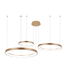 Lampy wiszące okręgi - Azzardo AGNES PENDANT 38+58+78 DIMM CCT SWITCH GO Wisząca z Możliwością Ściemniania i Przełącznikiem Zmiany Barwy Światła AZ5026 - product 1