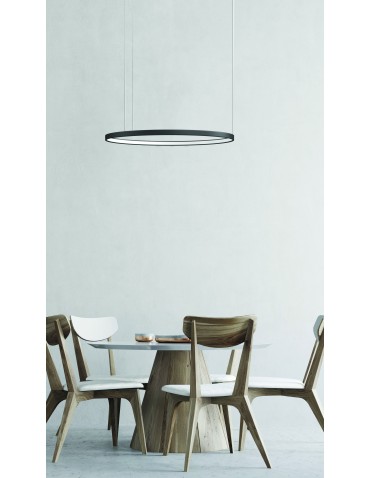 Azzardo AGNES PENDANT 48 DIMM CCT SWITCH BK Wisząca z Możliwością Ściemniania i Przełącznikiem Zmiany Barwy Światła AZ5016 - produkt 2