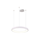 Lampy wiszące okręgi - Azzardo AGNES PENDANT 48 DIMM CCT SWITCH WH Wisząca z Możliwością Ściemniania i Przełącznikiem Zmiany Barwy Światła AZ5015 - product 1