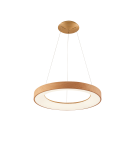 Lampy wiszące ze sterowaniem - Azzardo SANTANA PENDANT 60 CCT WO + REMOTE CONTROL Wisząca z Pilotem Funkcje Ściemniania i Zmiany Barwy Światła AZ5010 - product 1