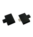 Akcesoria do szynoprzewodów magnetycznych - Azzardo NEO TRACK MAGNETIC CONNECTOR 1 BK Łącznik Szyny Magnetycznej AZ5136 - product 1