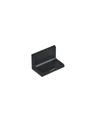 Azzardo NEO TRACK MAGNETIC CONNECTOR 2 BK Łącznik Narożny Szyny Magnetycznej AZ5133