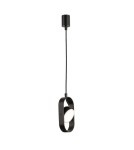 Lampy wiszące LED - Shilo FUROKU LED 6W 600lm CRI90 czarny wisząca 7936 - product 1