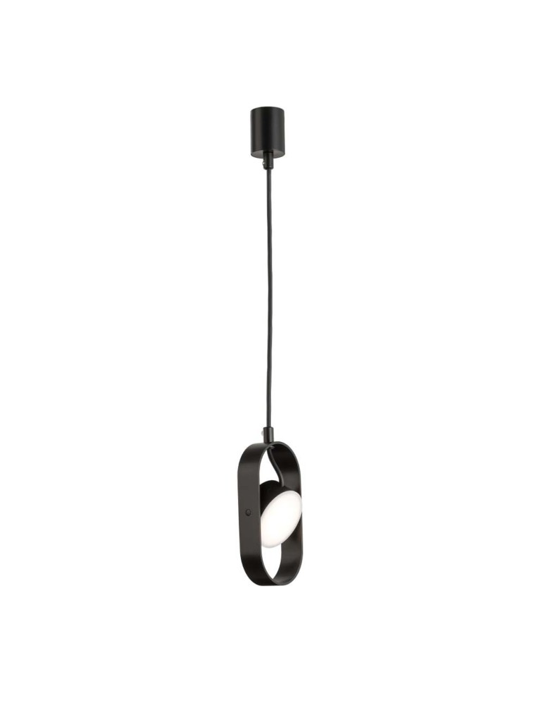 Lampy wiszące LED - Shilo FUROKU LED 6W 600lm CRI90 czarny wisząca 7936 - produkt kolory-swiatla.pl 1