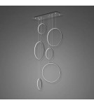 Altavola Design: Lampa wisząca Ledowe Okręgi No. 8 czarny 90 cm in 4k Altavola Design: Lampa wisząca Ledowe Okręgi No. 8 czarny 90 cm in 4k