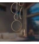 Altavola Design: Lampa wisząca Ledowe Okręgi No. 8 czarny 90 cm in 4k Altavola Design: Lampa wisząca Ledowe Okręgi No. 8 czarny 90 cm in 4k