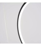 Altavola Design: Lampa wisząca Ledowe Okręgi no. 8 czarna 180 cm in 3k Altavola Design: Lampa wisząca Ledowe Okręgi no. 8 czarna 180 cm in 3k