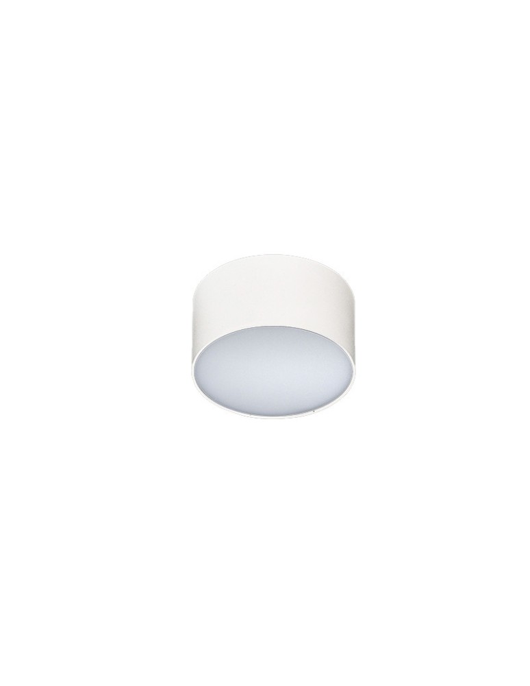 Azzardo MONZA R 12 3000K WH 1xLED Sufitowa Biały AZ2257