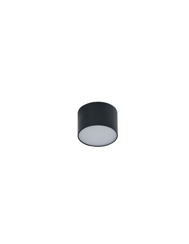 Azzardo MONZA R 8 4000K BK 1xLED Sufitowa Czarny AZ2254