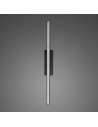 Altavola Design Kinkiet ledowy LINEA No.1   38,5 cm  czarna 3k 