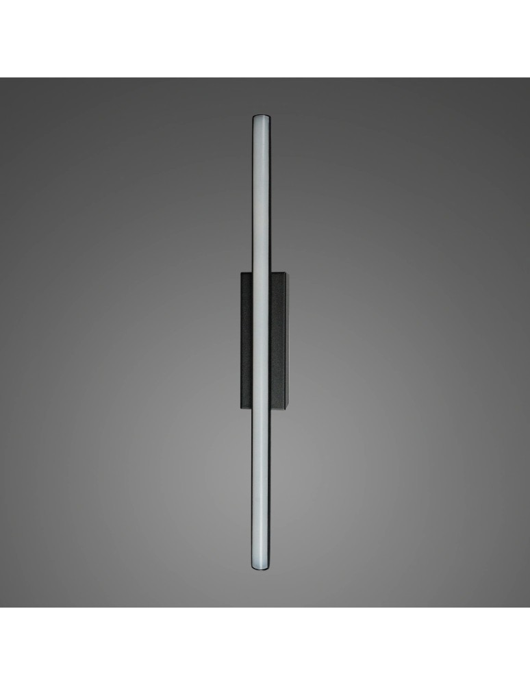 Altavola Design Kinkiet ledowy LINEA No.1 38,5 cm czarna 4k Altavola Design Kinkiet ledowy LINEA No.1 38,5 cm czarna 4k