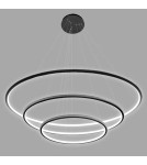 Altavola Design Lampa wisząca Ledowe Okręgi No.3 Φ100 cm in 4k czarna Altavola Design Lampa wisząca Ledowe Okręgi No.3 Φ100 cm in 4k czarna