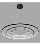 Altavola Design Lampa wisząca Ledowe Okręgi No.3 Φ100 cm in 4k czarna Altavola Design Lampa wisząca Ledowe Okręgi No.3 Φ100 cm in 4k czarna