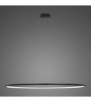 Lampy wiszące okręgi - Altavola Design Lampa wisząca Ledowe Okręgi No.1 śr.150 cm in 3k czarna ściemnialna  - product 1